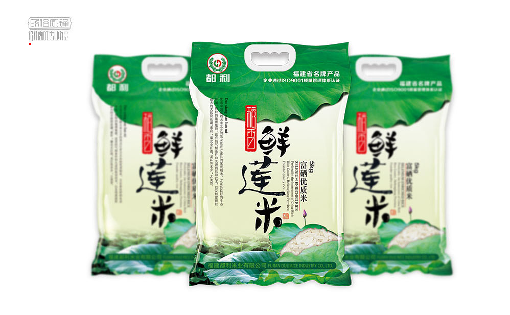 都利米业--大米包装设计