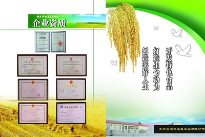 米业宣传册